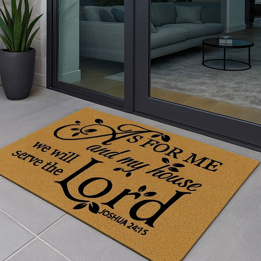 Door Mat, Lightweight Soft Comfortable Premium Velvet