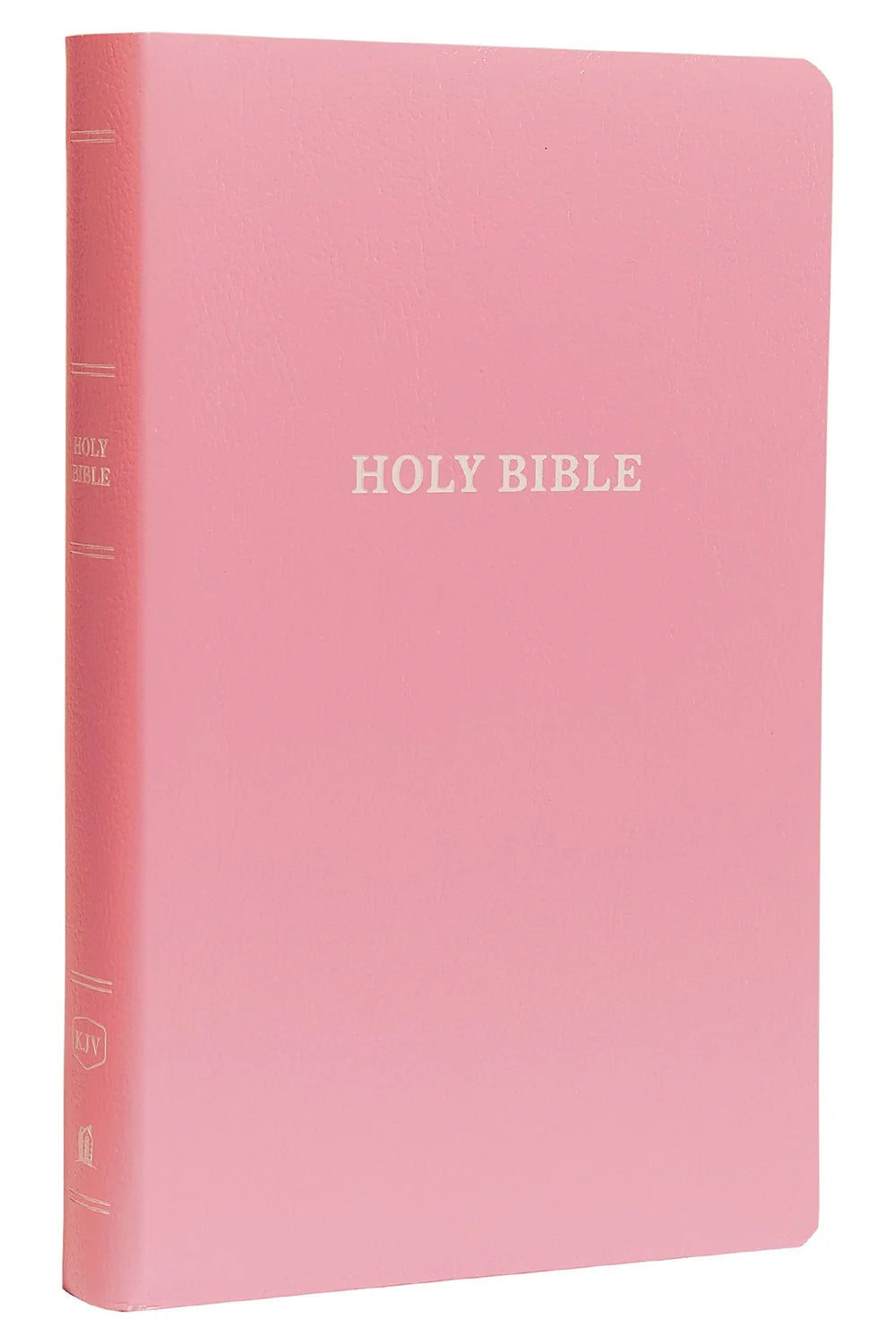 KJV Holy Bible: Gift and Award, Pink Leather-Look, Red Letter