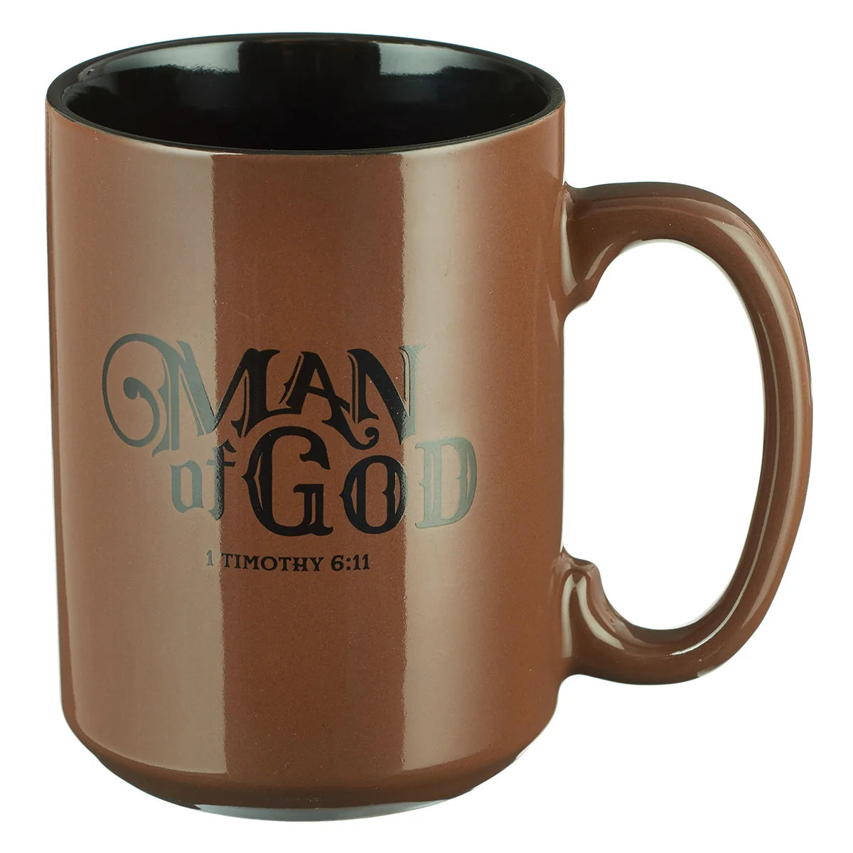 Man of God Coffee Mug (414ml) - 1 Timothy 6:11-400ml