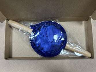 Offering Bag Velvet with Wooden Handle