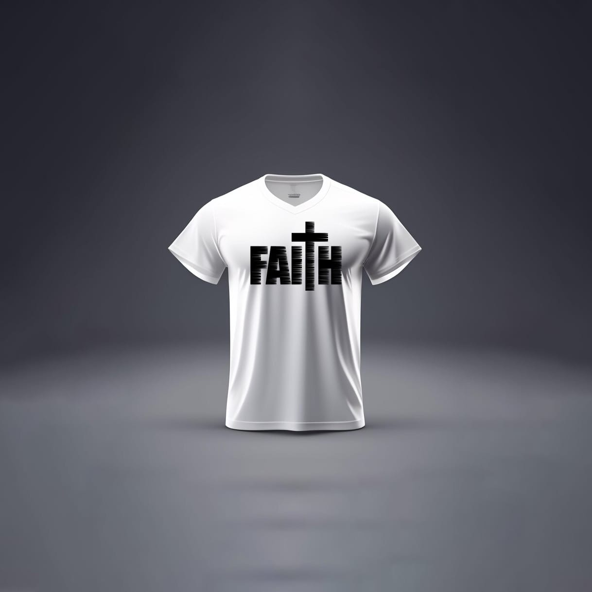 Polo T- Shirt - following Designs Faith , John 3:16 and Jesus Prints
