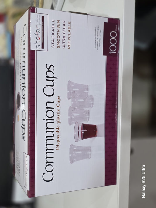 Disposable Communion Cups Recyclable (Box Of 1000)