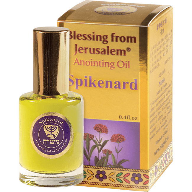 Spikenard of Mary Holy Land Anointing Oil – Blessing from Jerusalem (12ml)