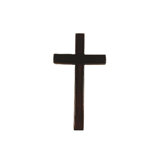 Cross Wooden Hanging Dark (10Cm)