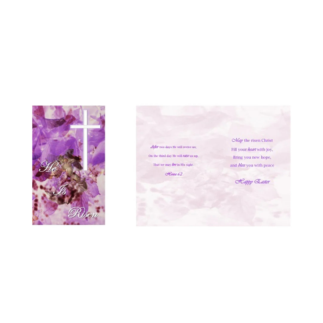 He is Risen - Easter Card