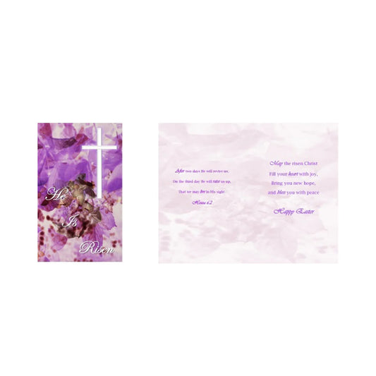 He is Risen - Easter Card