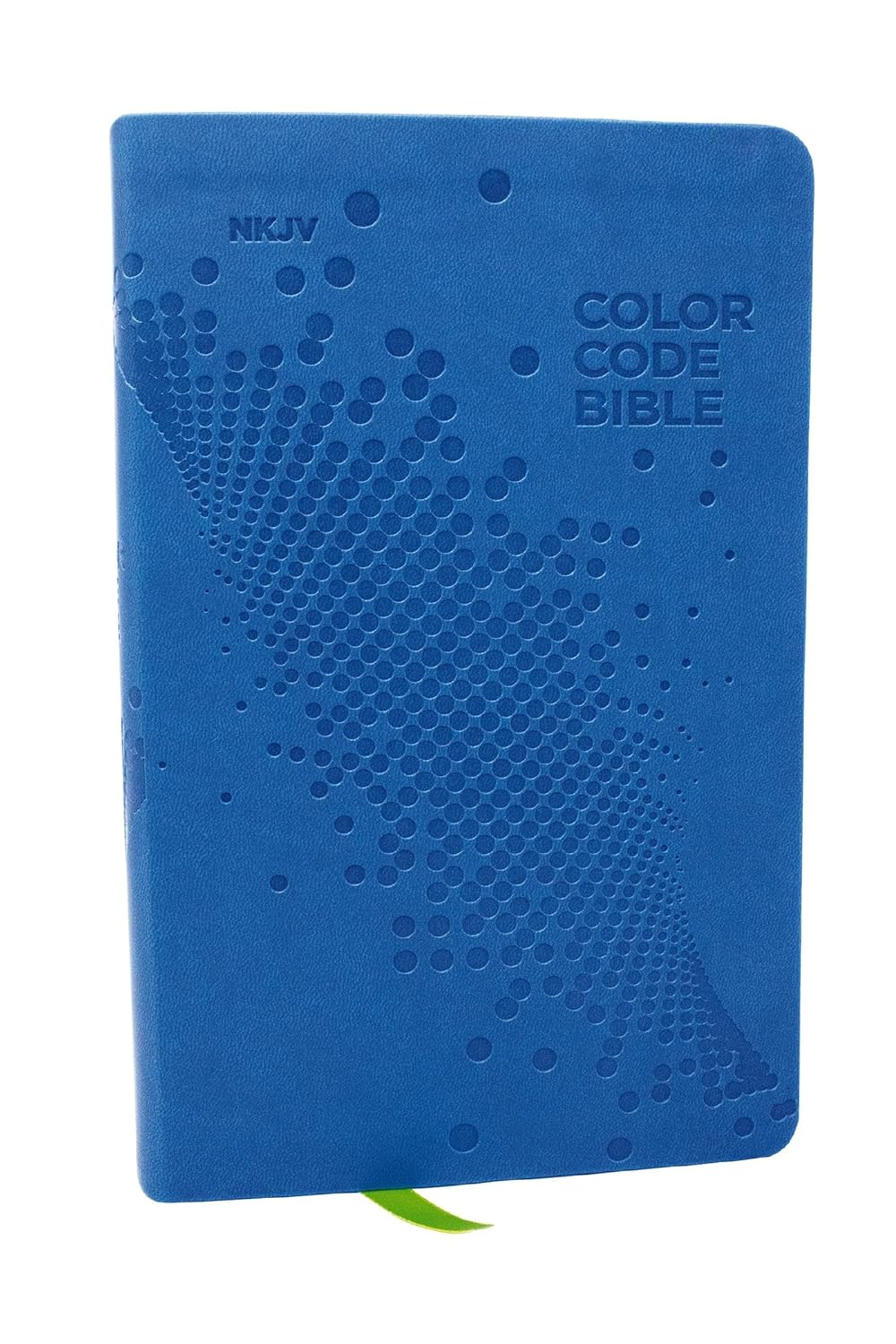 NKJV Color Code Bible for Kids, Blue, Leather Soft, Comfort Print