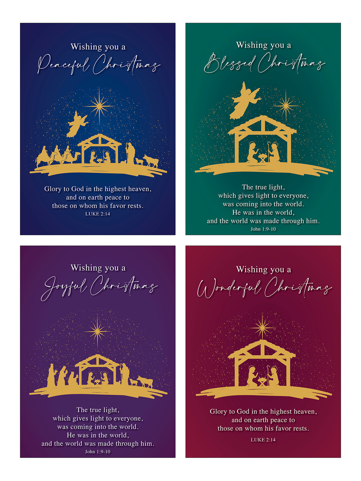 Christmas Cards 8 Pack