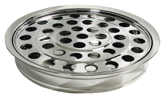 Communion Cup Tray - Silvertone