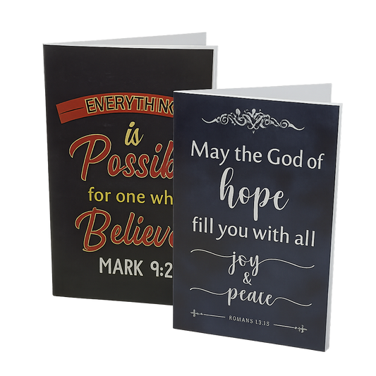 Note Pads Set of 2- different Inspired Words in the Front