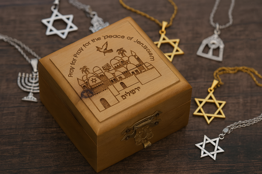 Bethlehem Olive Wood Box Olive Wood Box. Bethlehem. Small. Square. 2 x 2 x 1.25 inches / 5 x 5 x 3.25 cm