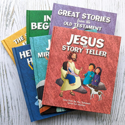 Bible Stories for Kids – 6 Hardback Book Box Set | Old & New Testament