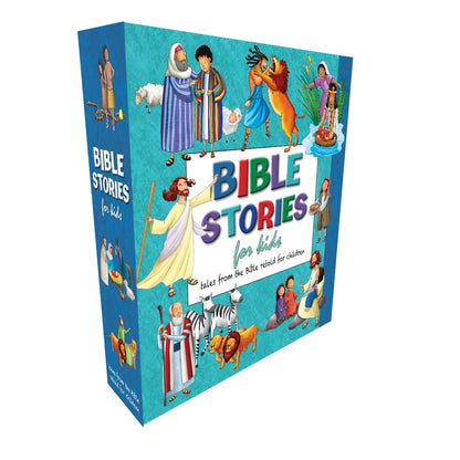 Bible Stories for Kids slipcase box set of 6 illustrated hardback children's Bible story books