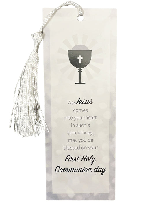 Bookmark Laminated with tassel - 1st Communion