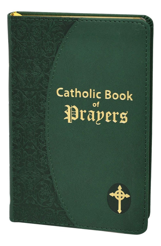 Catholic Book of Prayers – Large Print Green (Leatherette)