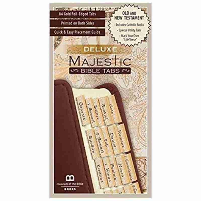 Deluxe Majestic Bible Tabs