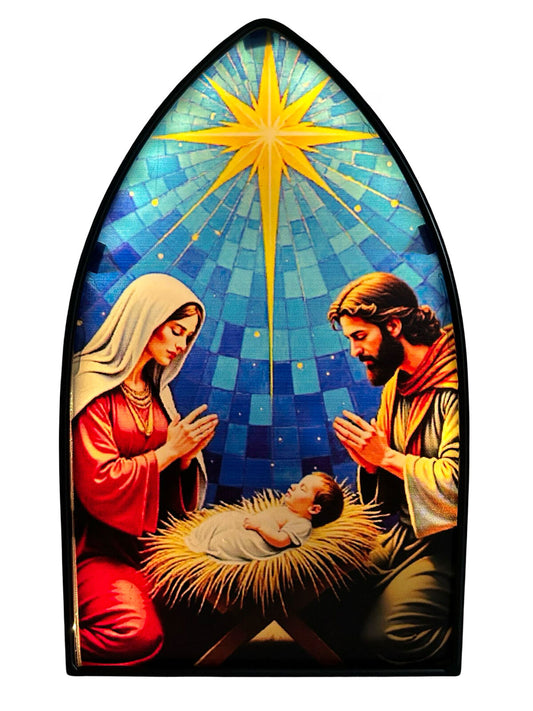 Divine Series LED Plaque - Nativity