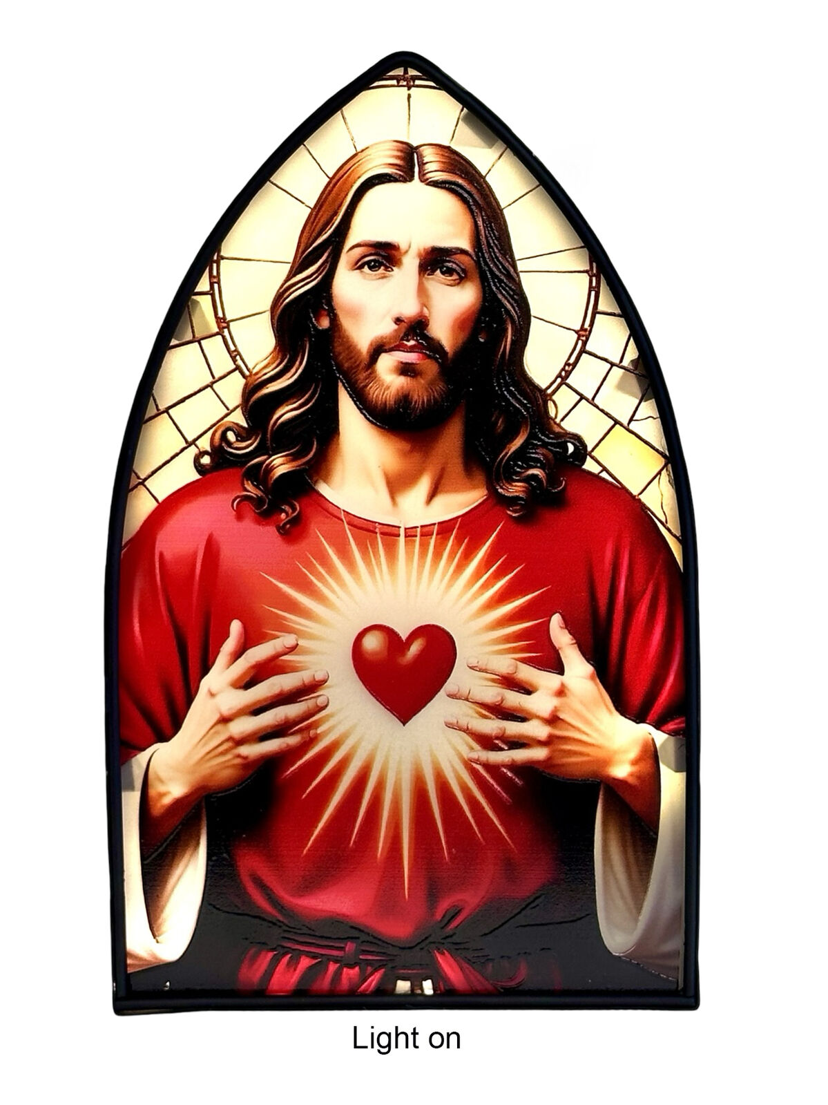 Divine Series LED Plaque - Sacred Heart Jesus