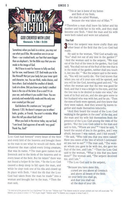 ESV Action Study Bible--hardcover