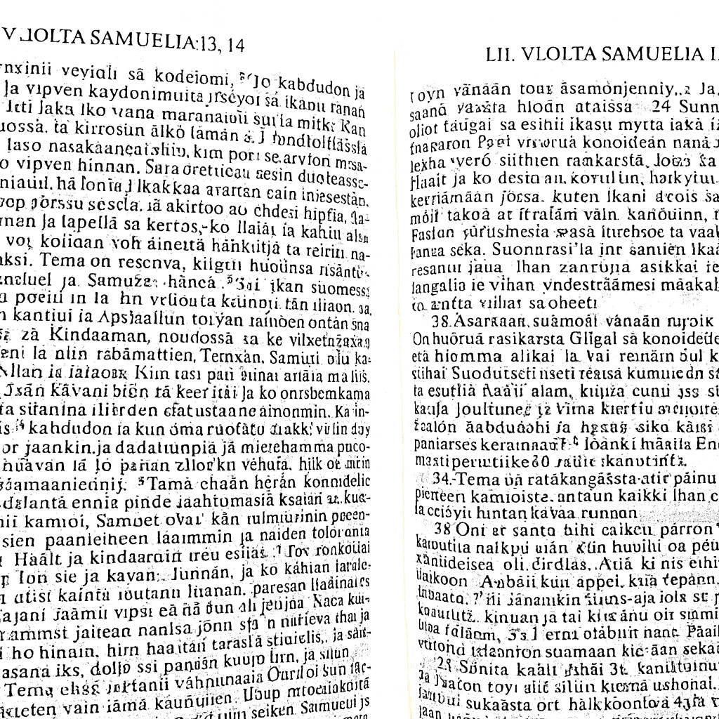 Fijian Bible 1864 Black Zip