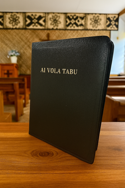 Fijian Bible 1864 Black Zip