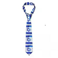 Neckties Formal Flag of Israel Necktie