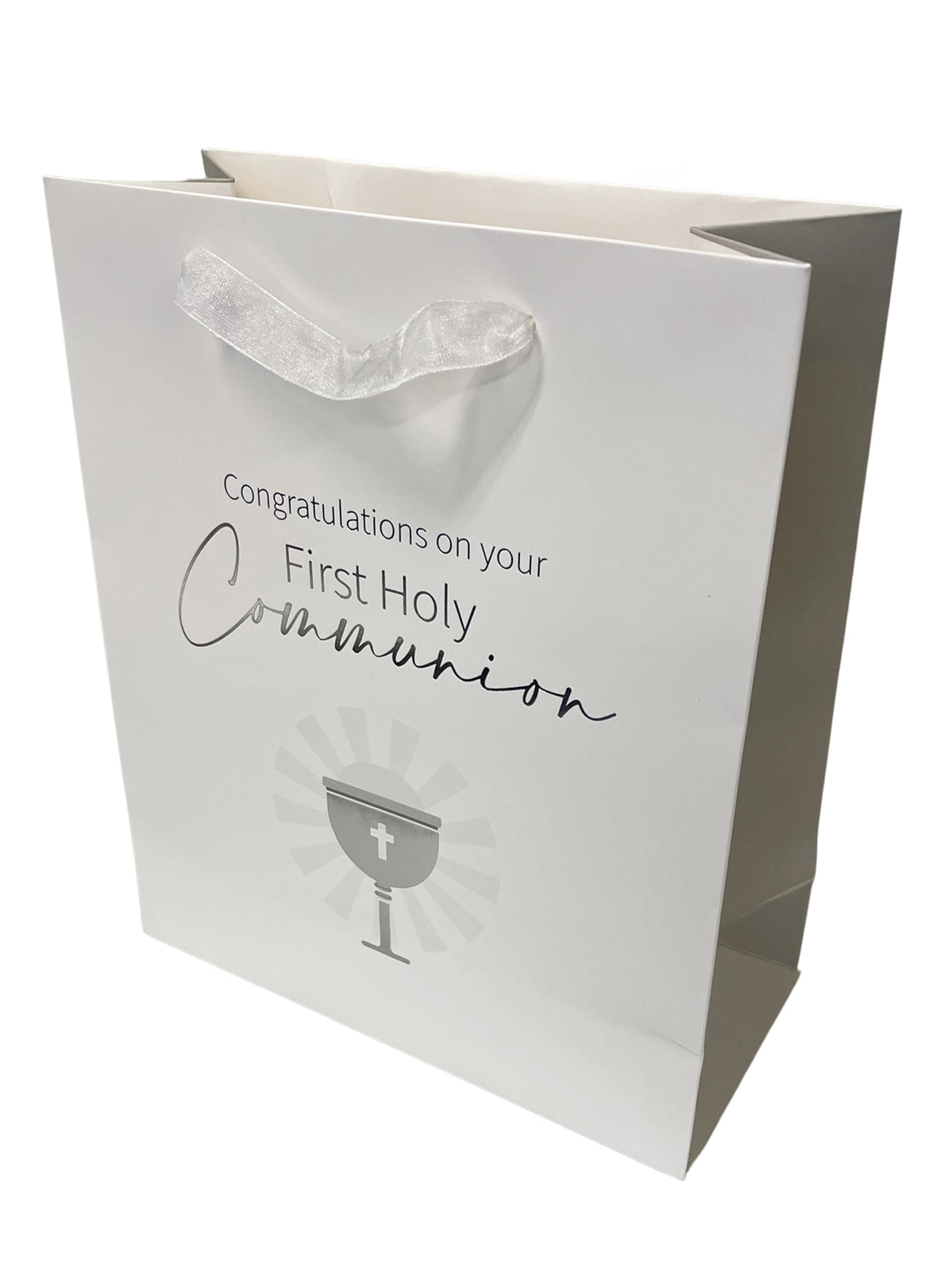 Gift Bag - Communion Silver