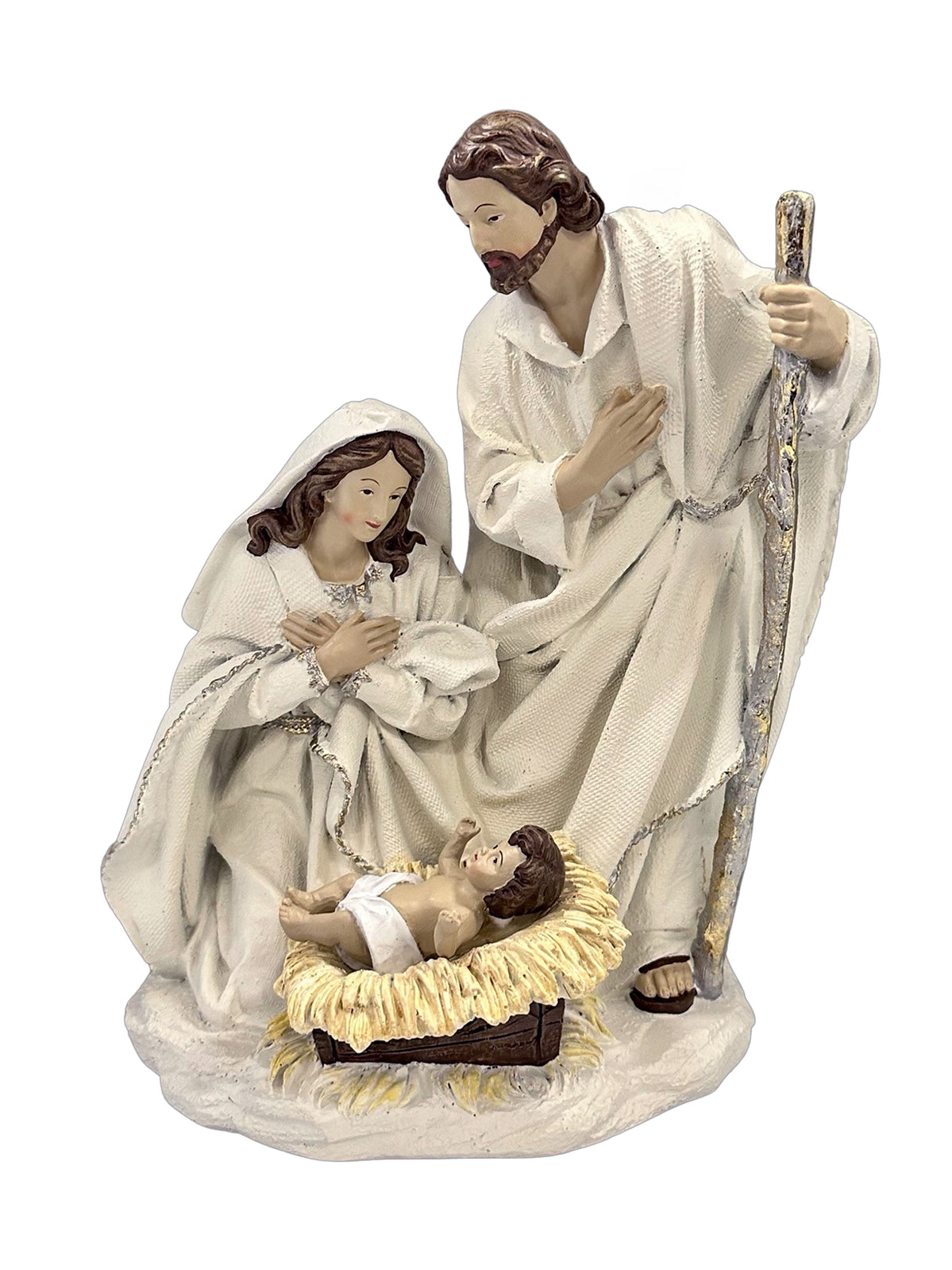 Holy Family White Scene-280 x 190 x 150mm