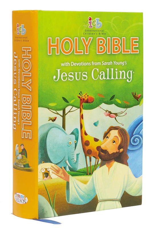 ICB Jesus Calling Bible for Children, Hardcoverwith Devotions from Sarah Young's Jesus Calling