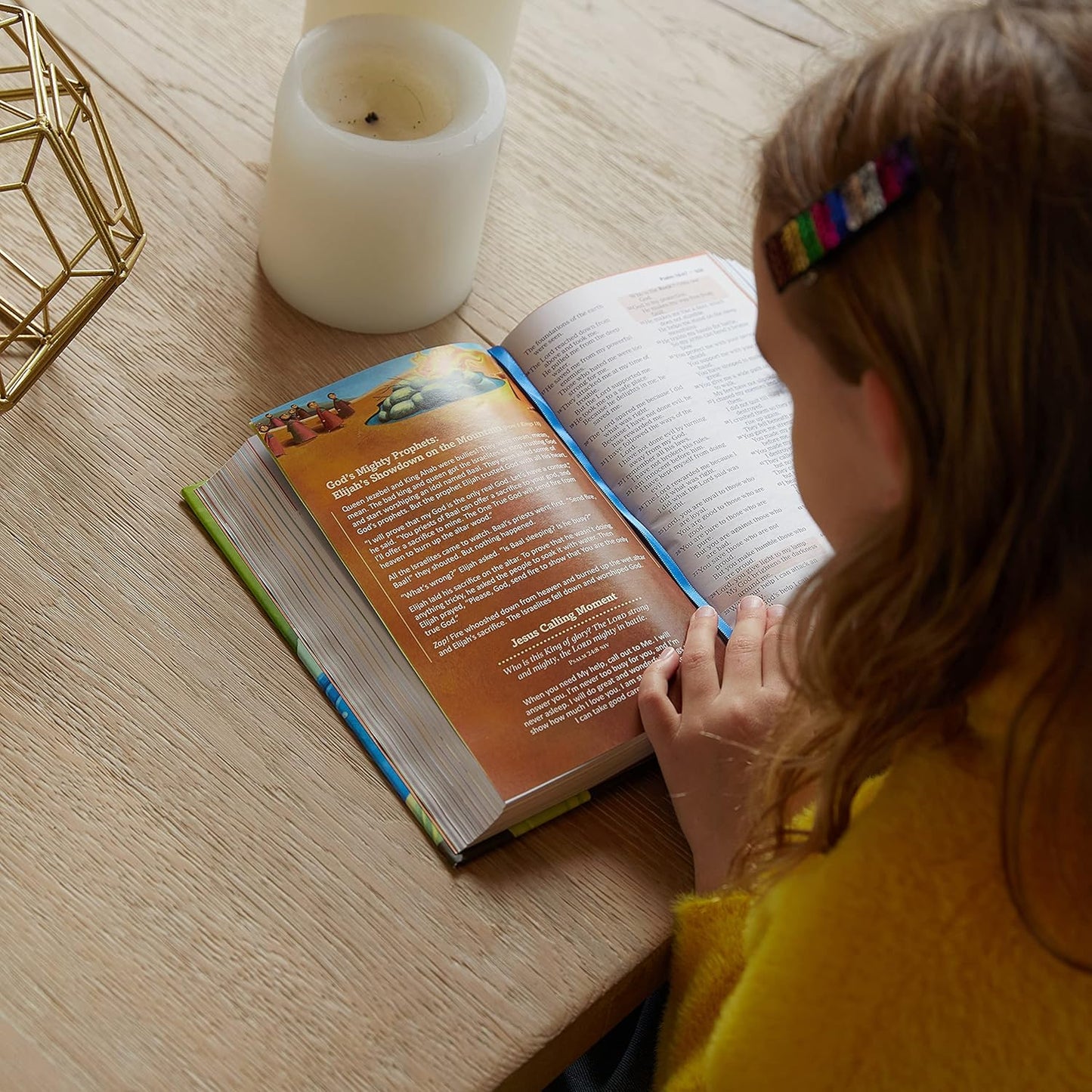 ICB Jesus Calling Bible for Children, Hardcoverwith Devotions from Sarah Young's Jesus Calling
