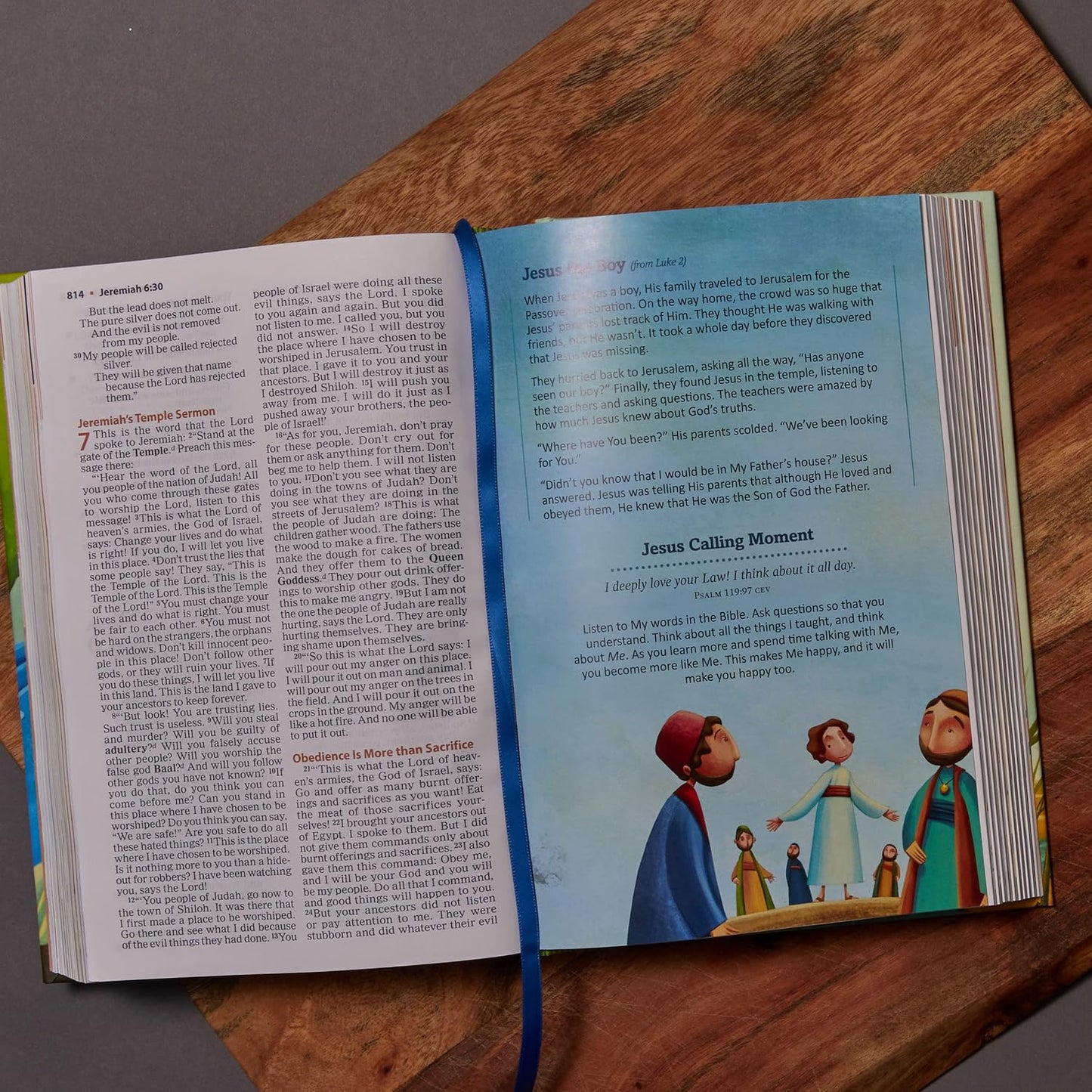 ICB Jesus Calling Bible for Children, Hardcoverwith Devotions from Sarah Young's Jesus Calling