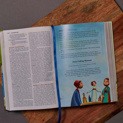 ICB Jesus Calling Bible for Children, Hardcoverwith Devotions from Sarah Young's Jesus Calling