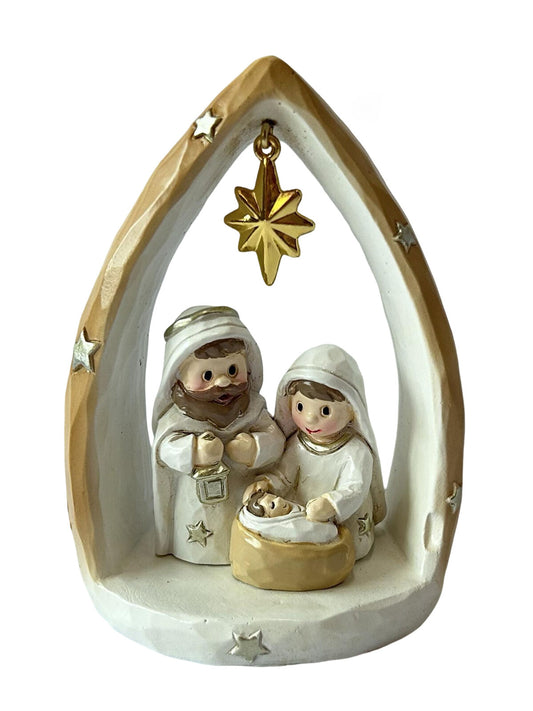 Kiddie Nativity Scene w/Star All in One
