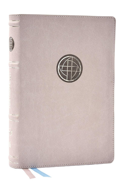 Life in Christ Bible, NKJV, Cream Leathersoft, Red Letter, Comfort Print