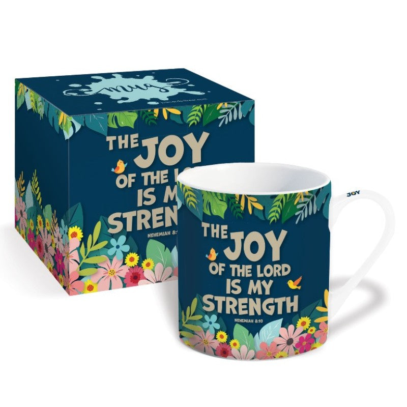 Joy of the Lord Mug & Gift Box – Nehemiah 8:10