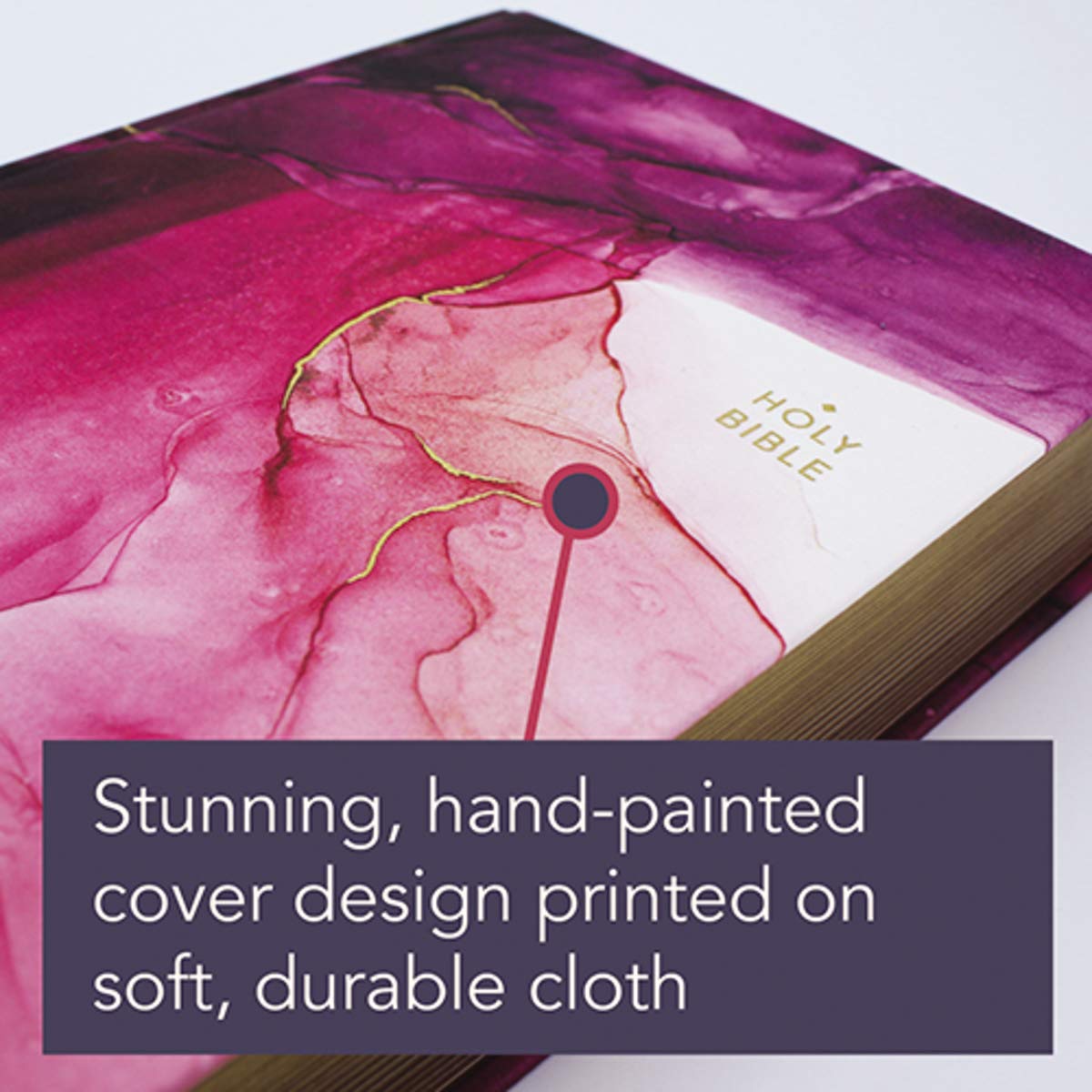 NIV Artisan Collection Bible, Red Letter Edition [Pink]