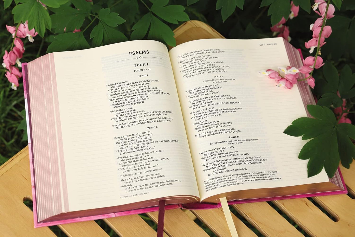 NIV Artisan Collection Bible, Red Letter Edition [Pink]