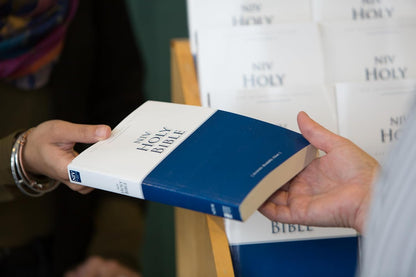 NIV Economy Bible, Blue, Paperback