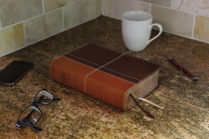 NIV Life Application Study Bible, Personal Size, Third Edition, Red Letter [Brown]