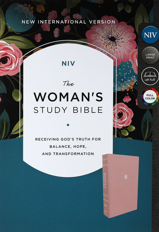 NIV The Woman's Study Bible, Pink, Cloth overboard, Red Letter, Full-Colour