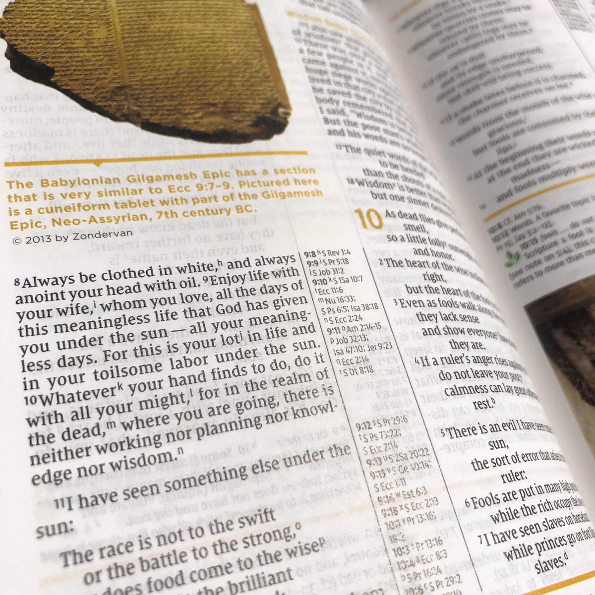 NIV Study Bible, Fully Revised Edition, Teal/Gray, LeatherSoft, Red Letter, Comfort Print