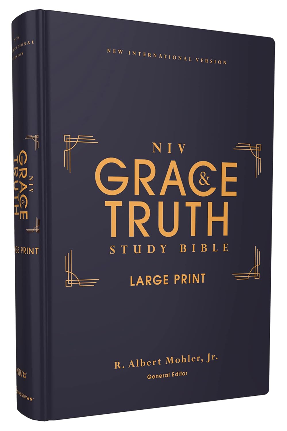 NIV Grace and Truth Study Bible, Hardcover, Red Letter, Comfort Print (Large Print)
