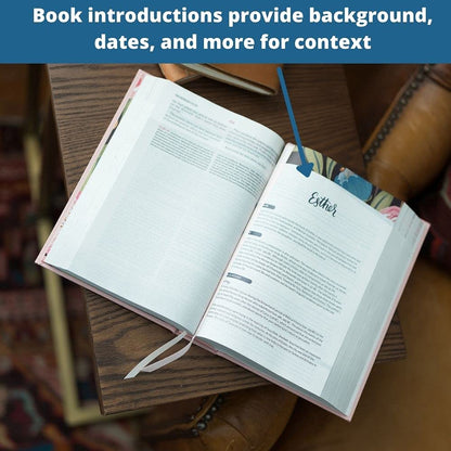 The Woman's Study Bible, NIV, Full-Colour Edition- Imitation Leather-Blue Brown