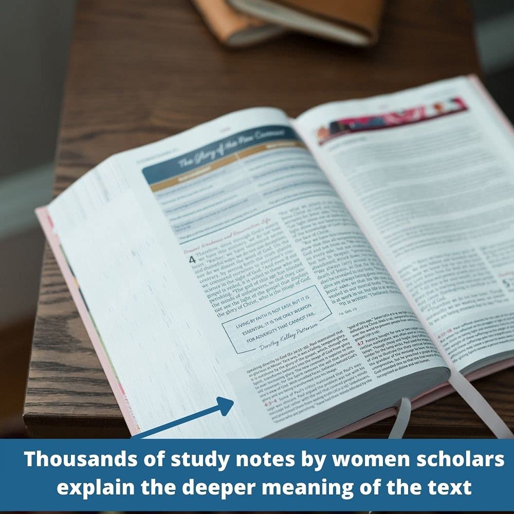 The Woman's Study Bible, NIV, Full-Colour Edition- Imitation Leather-Blue Brown