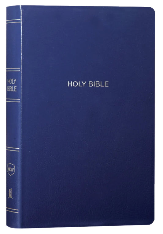 NKJV GIFT AND AWARD BIBLE BLUE (RED LETTER EDITION)