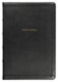NKJV Reference Bible Super Giant Print Black Thumb Index (Red Letter Edition)
