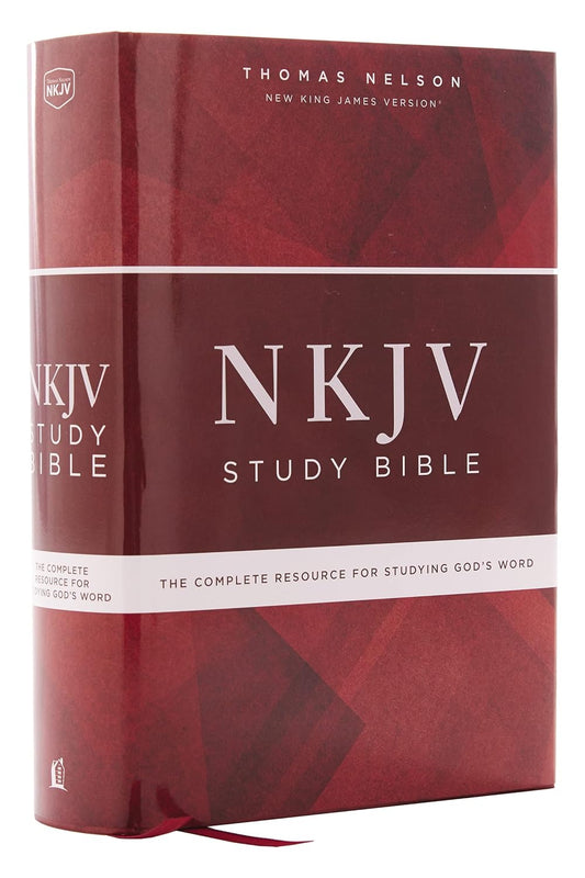 NKJV Study Bible, Hardcover, Comfort Print: The Complete Resource for Studying God’s Word Hardcover – Nov. 20, 2018