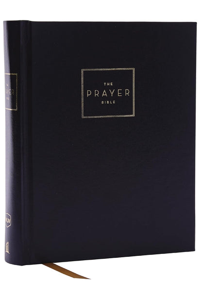NKJV The Prayer Bible - Black Hardcover, Red Letter, Comfort Print