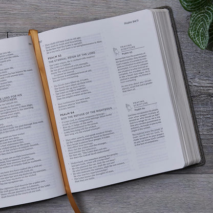 NKJV The Prayer Bible - Black Hardcover, Red Letter, Comfort Print