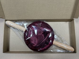 Offering Bag Velvet with Wooden Handle